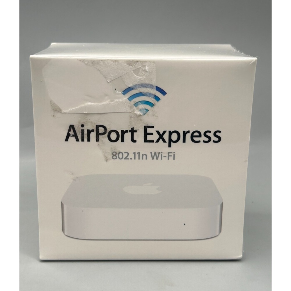 Apple AirPort Express 802.11n Wi-Fi Base Station A1392 MC414LL/A - Sealed